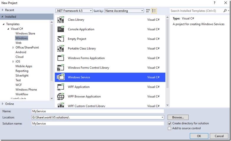How to Debug Windows Services in Visual Studio Without Installing Them